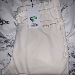 NWT GYMSHARK WS fitted jogger- unbleached